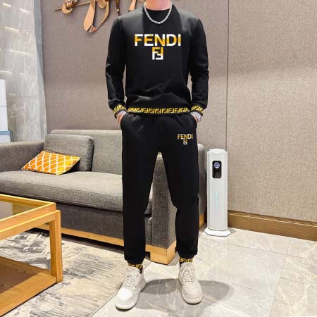 2025年4月2日入荷新作FENDI春秋メンズ 上下セットM...