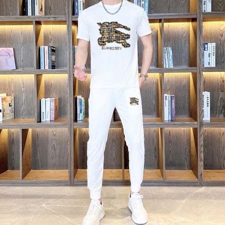 2025年4月2日入荷新作BURBERRY夏メンズ 上下セッ...