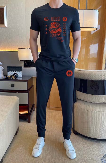 2025年4月2日入荷新作GUCCI夏メンズ 上下セットM-...