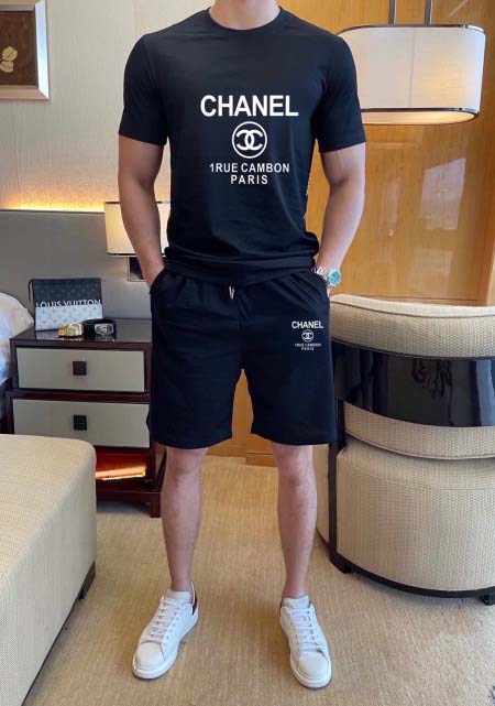 2025年4月2日入荷新作CHANEL夏メンズ 上下セットM...