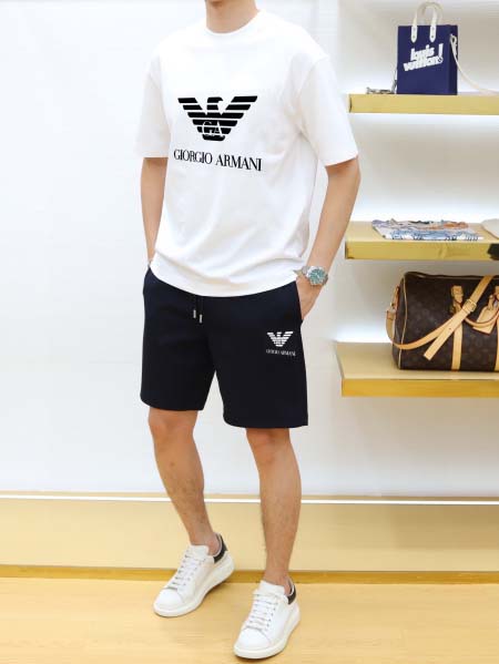 2025年4月2日入荷新作ARMANI夏メンズ 上下セットM...