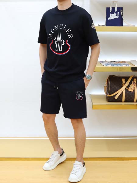 2025年4月2日入荷新作MONCLER夏メンズ 上下セット...