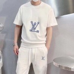 2025年4月2日入荷新作Louis Vuitton夏メンズ 上下セットM-5XL/zhan工場