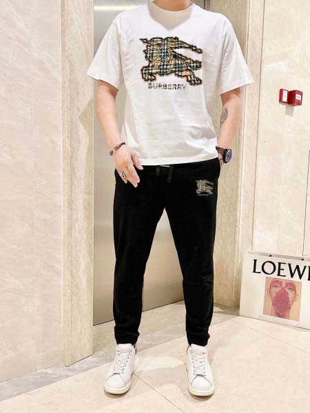 2025年4月2日入荷新作BURBERRY夏メンズ 上下セッ...