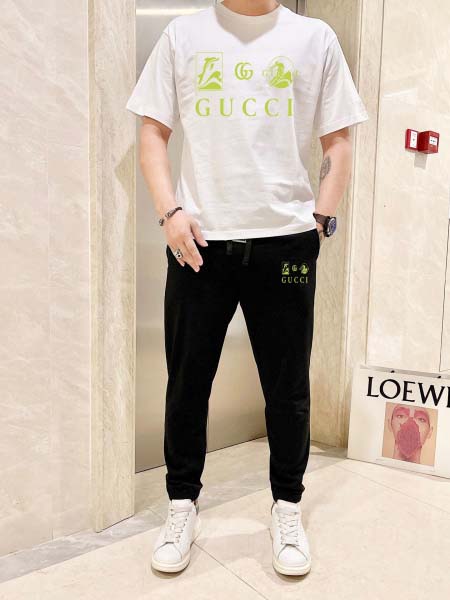 2025年4月2日入荷新作GUCCI夏メンズ 上下セットM-...