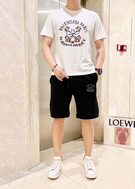 2025年4月2日入荷新作BALENCIAGA夏メンズ 上下...