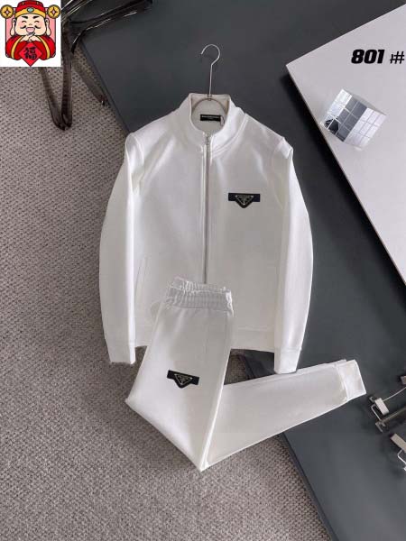 2025年4月2日入荷新作PRADA春秋メンズ 上下セットM...