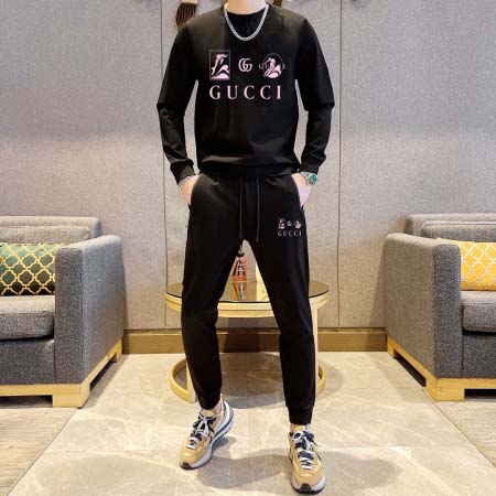 2025年4月2日入荷新作GUCCI春秋メンズ 上下セットM...