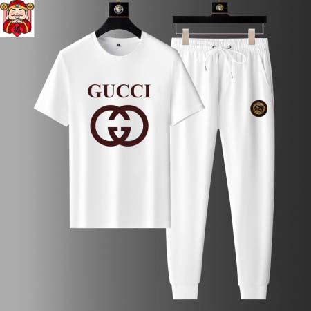 2025年4月2日入荷新作GUCCI夏メンズ 上下セットM-...