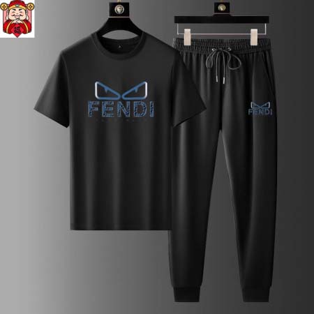 2025年4月2日入荷新作FENDI夏メンズ 上下セットM-...