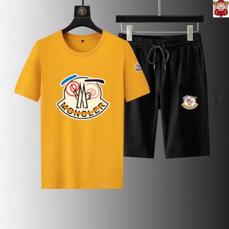 2025年4月2日入荷新作MONCLER夏メンズ 上下セット...