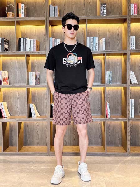 2025年4月2日入荷新作GUCCI夏メンズ 上下セットM-...