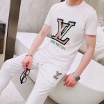 2025年4月2日入荷新作Louis Vuitton夏メンズ 上下セットM-5XL/zhan工場