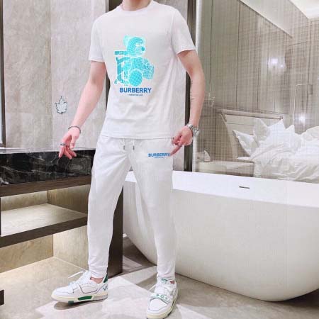 2025年4月2日入荷新作BURBERRY夏メンズ 上下セッ...