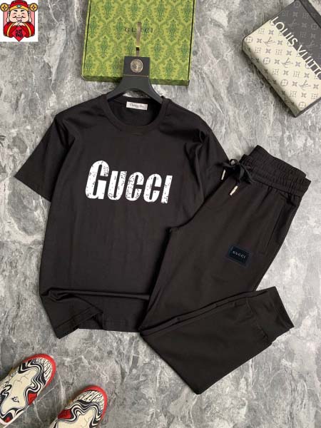 2025年4月2日入荷新作GUCCI夏メンズ 上下セットM-...