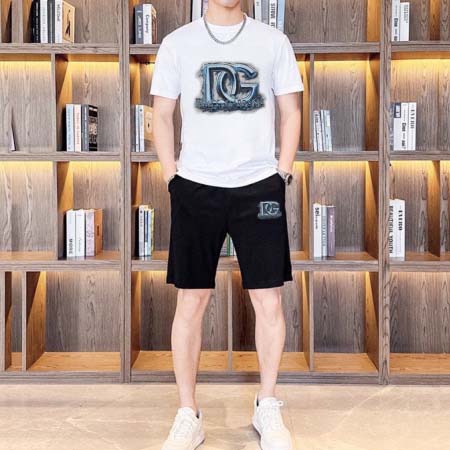 2025年4月2日入荷新作D&G夏メンズ 上下セットM-5X...