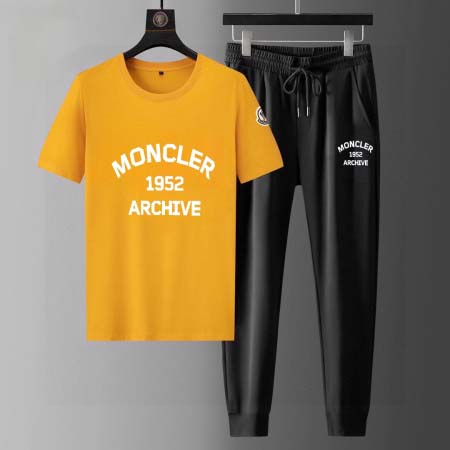 2025年4月2日入荷新作MONCLER夏メンズ 上下セット...
