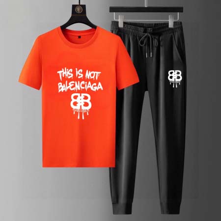 2025年4月2日入荷新作BALENCIAGA夏メンズ 上下...