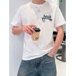 2025年4月3日入荷新作Louis Vuitton半袖 Tシャツ高級品/LD工場