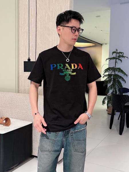 2025年4月3日入荷新作Prada半袖 Tシャツ高級品/L...