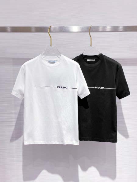2025年4月3日入荷新作Prada半袖 Tシャツ高級品/L...