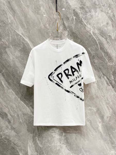 2025年4月3日入荷新作PRADA半袖 Tシャツ高級品/L...