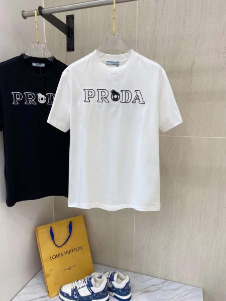 2025年4月3日入荷新作Prada半袖 Tシャツ高級品/L...