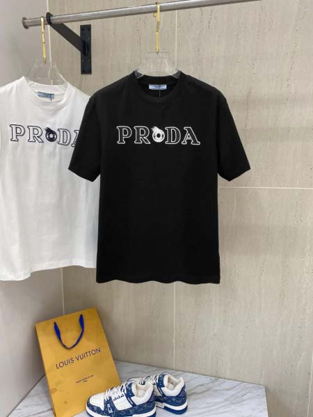 2025年4月3日入荷新作Prada半袖 Tシャツ高級品/L...