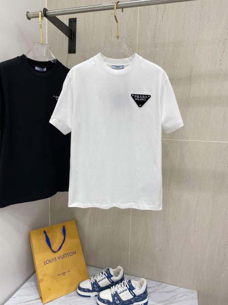 2025年4月3日入荷新作PRADA半袖 Tシャツ高級品/L...