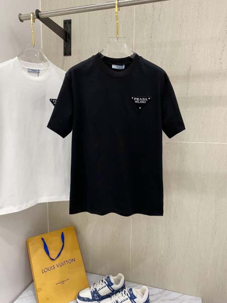 2025年4月3日入荷新作PRADA半袖 Tシャツ高級品/L...