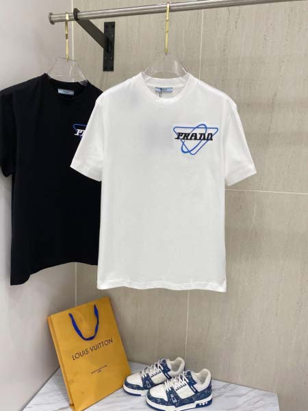 2025年4月3日入荷新作PRADA半袖 Tシャツ高級品/L...
