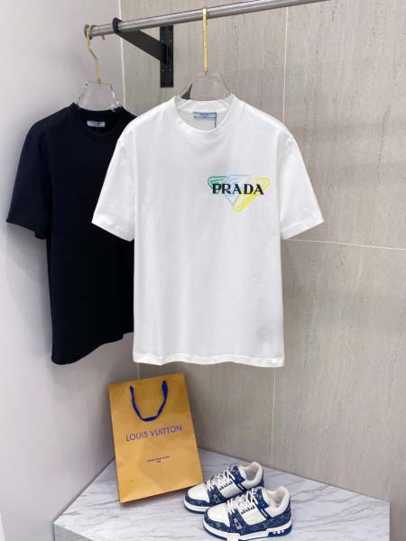 2025年4月3日入荷新作PRADA半袖 Tシャツ高級品/L...