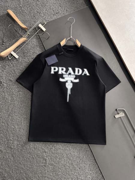2025年4月3日入荷新作PRADA半袖 Tシャツ高級品/L...