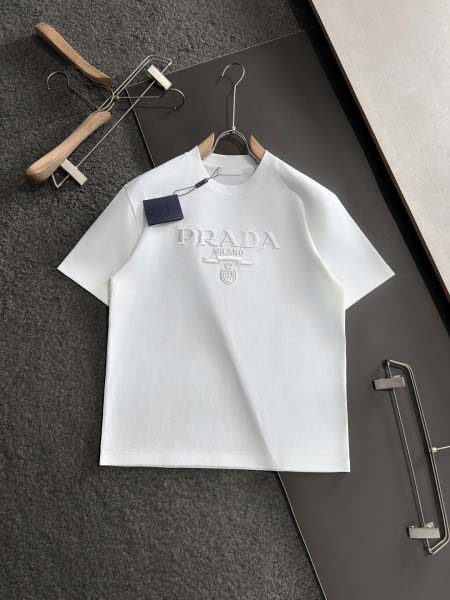 2025年4月3日入荷新作PRADA半袖 Tシャツ高級品/L...