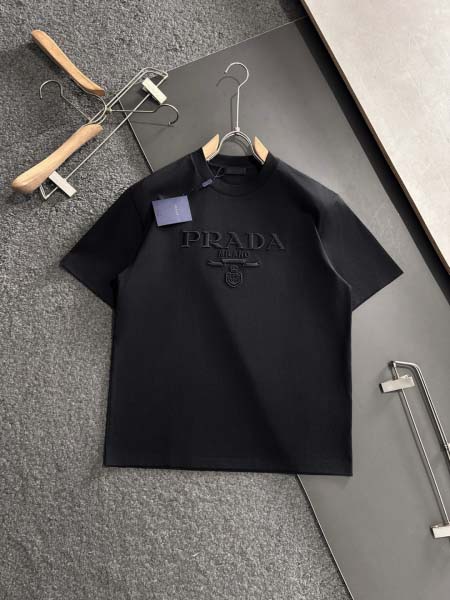 2025年4月3日入荷新作PRADA半袖 Tシャツ高級品/L...