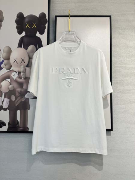 2025年4月4日入荷新作Prada半袖 Tシャツ高級品/L...