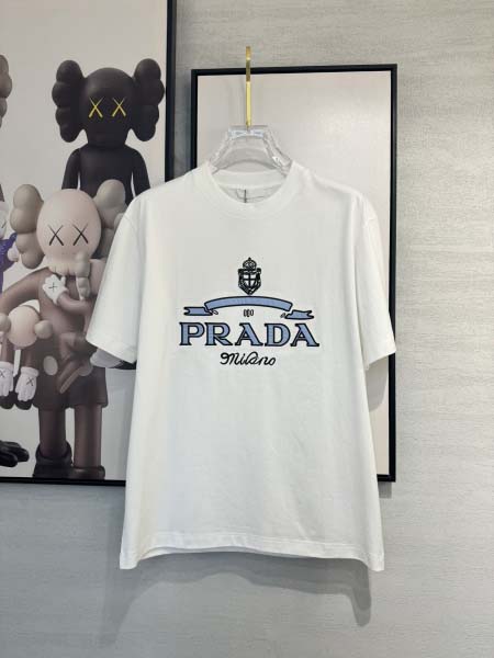 2025年4月4日入荷新作Prada半袖 Tシャツ高級品/L...