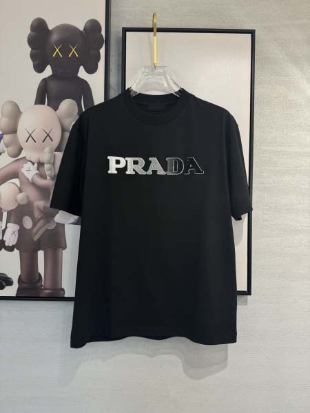 2025年4月4日入荷新作Prada半袖 Tシャツ高級品/L...