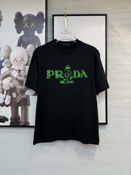 2025年4月4日入荷新作Prada半袖 Tシャツ高級品/L...