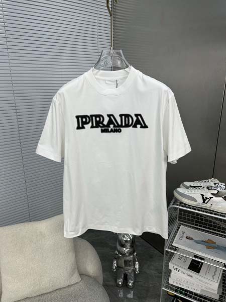 2025年4月4日入荷新作Prada半袖 Tシャツ高級品/L...