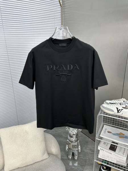 2025年4月4日入荷新作Prada半袖 Tシャツ高級品/L...