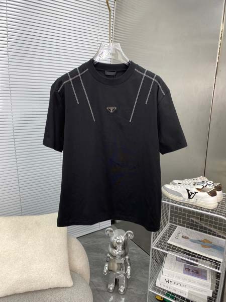 2025年4月4日入荷新作Prada半袖 Tシャツ高級品/L...