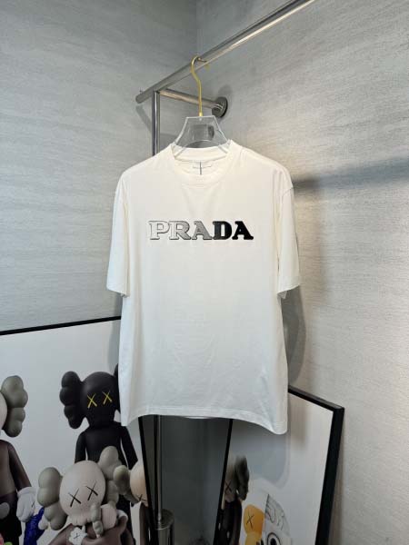 2025年4月4日入荷新作Prada半袖 Tシャツ高級品/L...