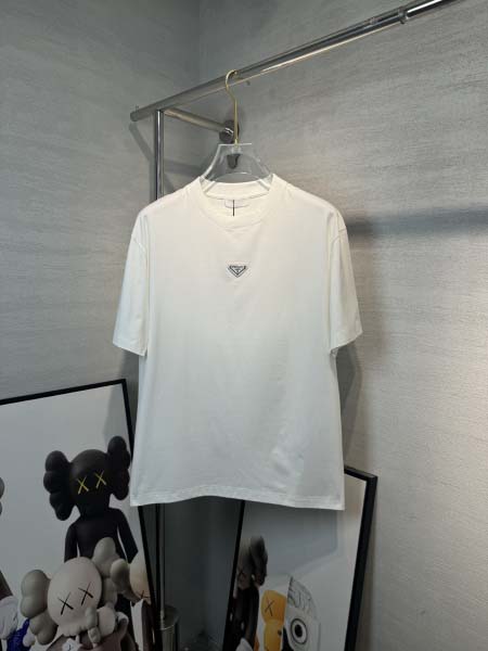 2025年4月4日入荷新作Prada半袖 Tシャツ高級品/L...