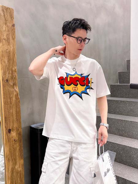 2025年4月4日入荷新作Gucci半袖 Tシャツ高級品/L...