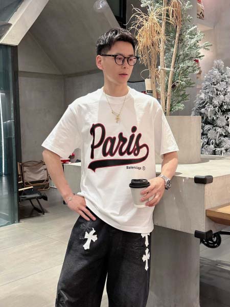 2025年4月4日入荷新作Balenciaga半袖 Tシャツ...