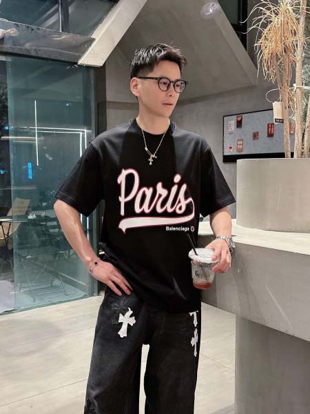 2025年4月4日入荷新作Balenciaga半袖 Tシャツ...