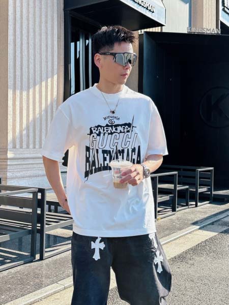 2025年4月4日入荷新作Gucci半袖 Tシャツ高級品/L...