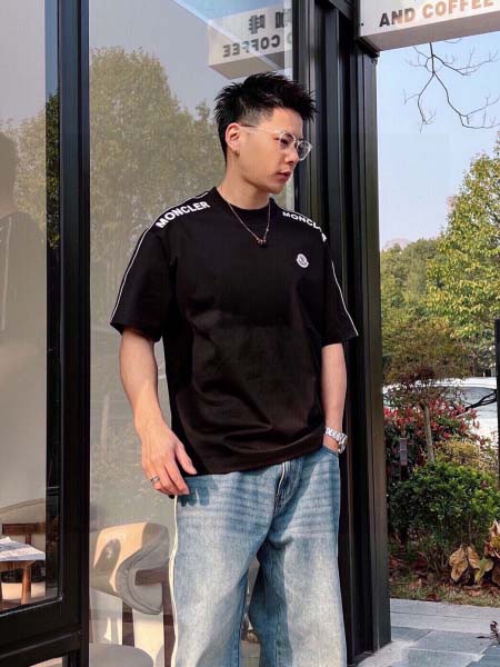 2025年4月6日入荷新作Moncler半袖 Tシャツ高級品...