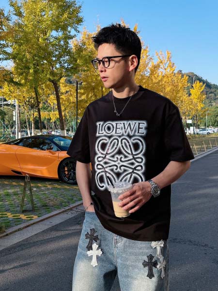 2025年4月6日入荷新作loewe半袖 Tシャツ高級品/L...